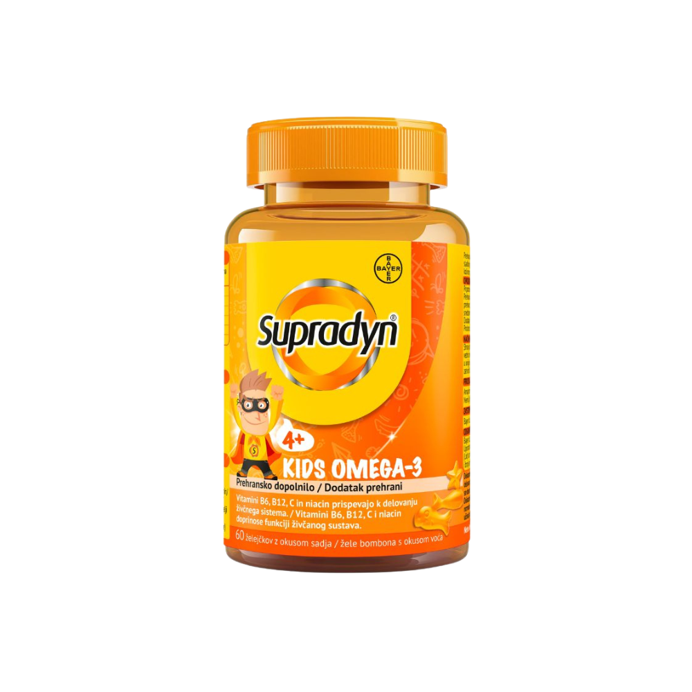 Supradyn Kids Omega-3 60 žele bombona