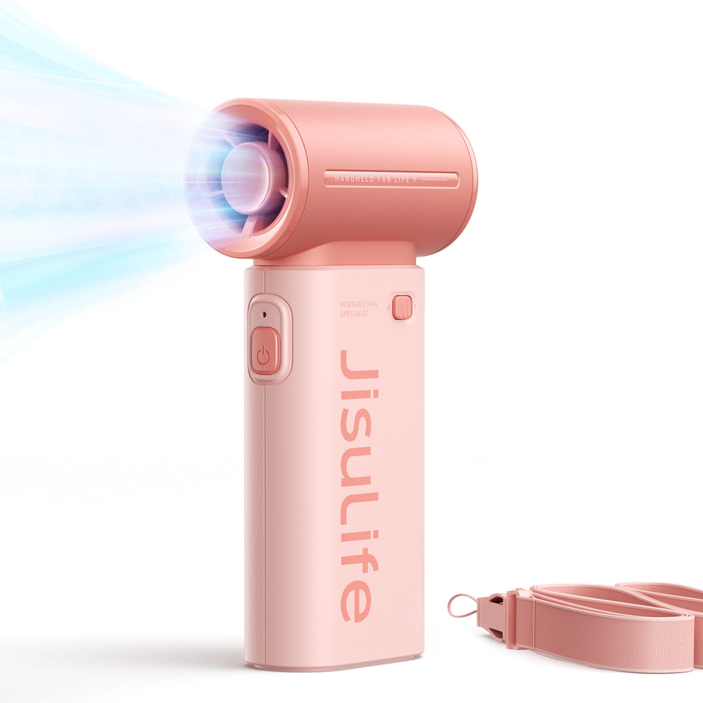JisuLife ventilator ručni life 9 pink