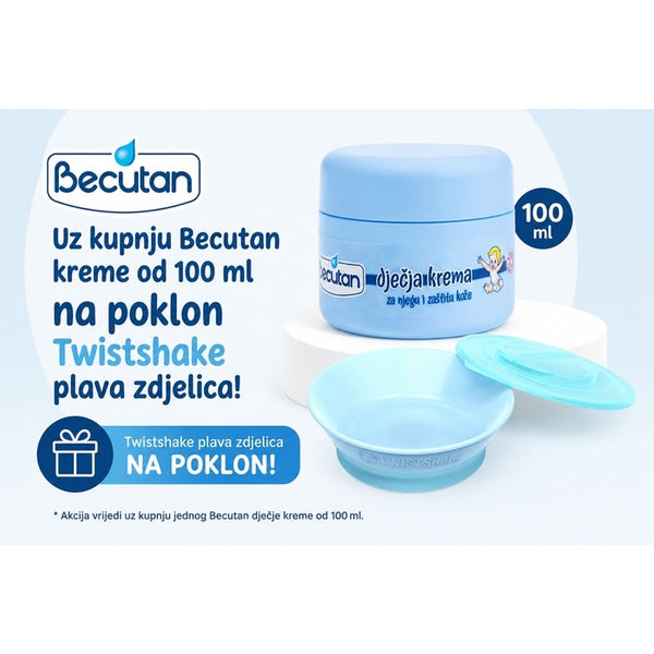 Becutan krema 100 ml + Twistshake zdjelica GRATIS