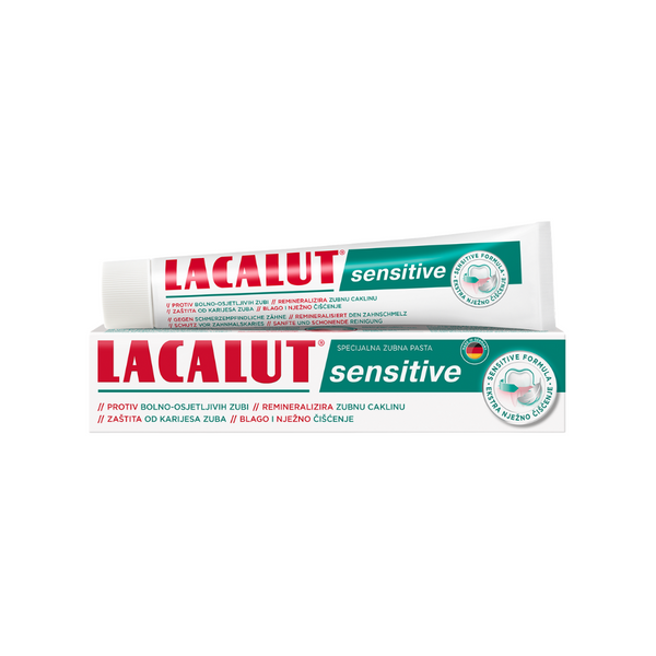 Lacalut zubna pasta Sensitive, 75 ml