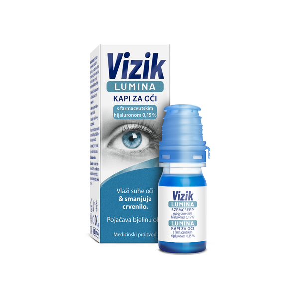 Vizik Lumina kapi za oči za vlaženje 10 ml