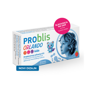 PROBlis Kids + D3 30 pastila za žvakanje
