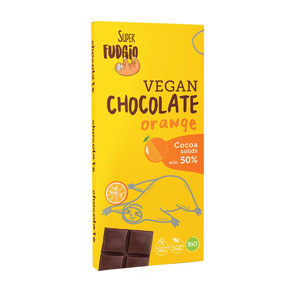 Biovega Čokolada od kokosa s narančom 80 g