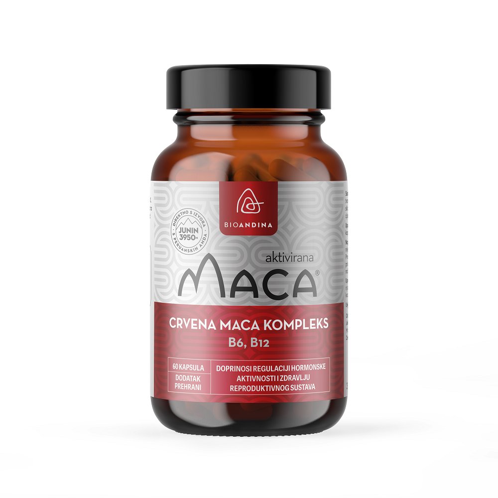 Bioandina Crvena Maca kompleks kapsule 60 kapsula