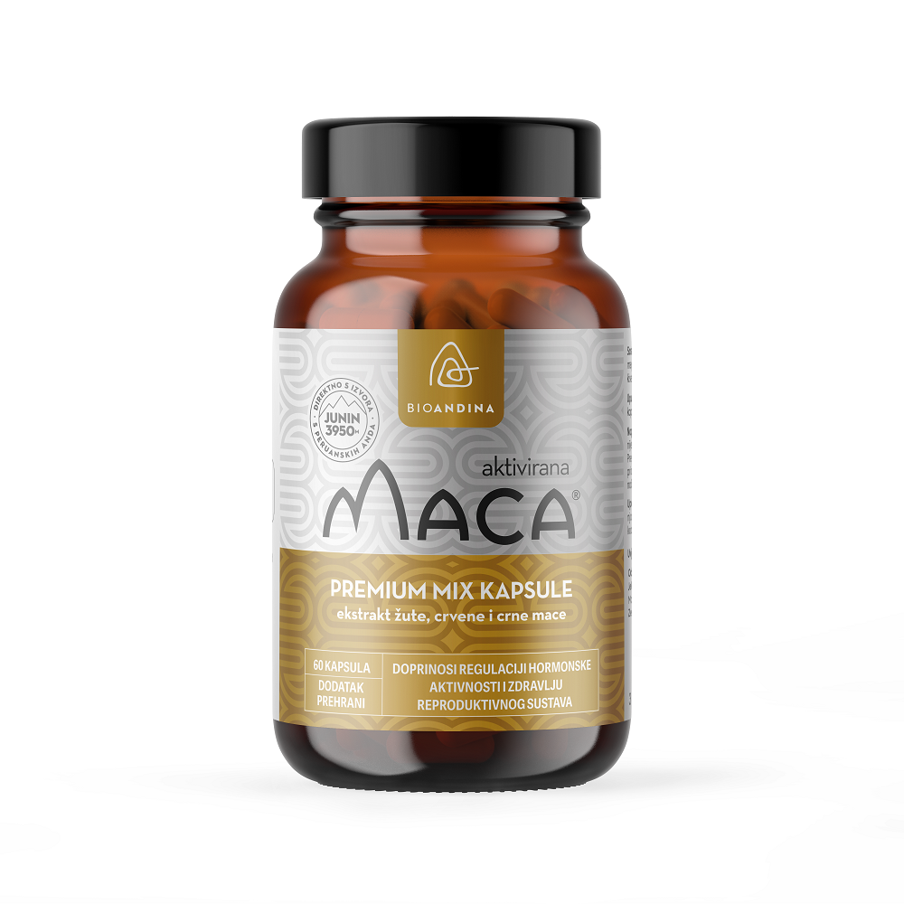 Bioandina Premium Mix Maca, 60 kapsula