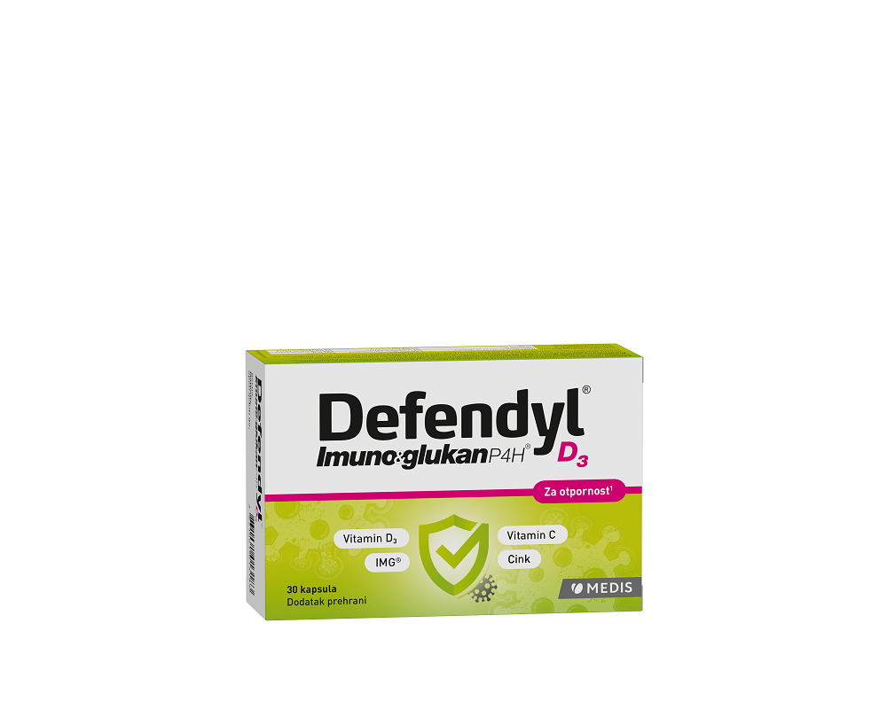 Defendyl Imuno&glukan P4H® D3 30 kapsula