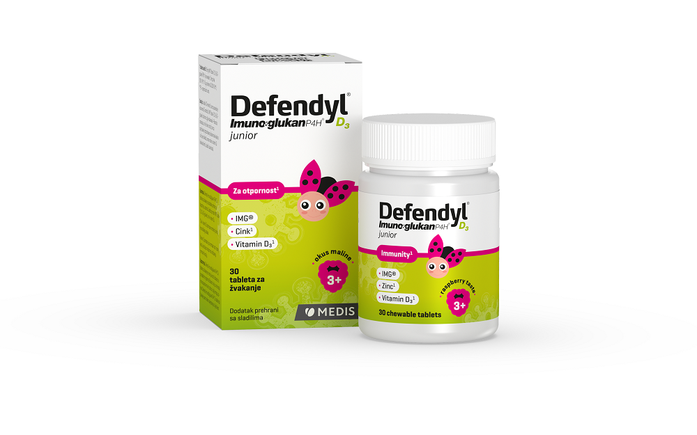 Defendyl-Imuno&glukan P4H® D₃ 30 tableta za žvakanje