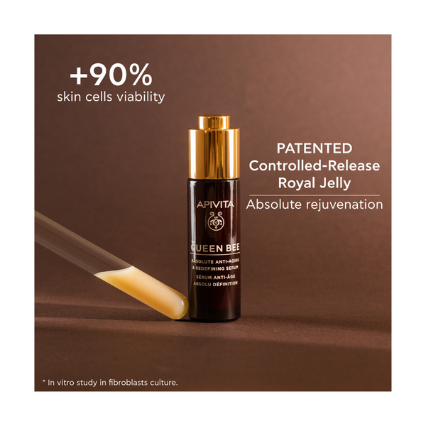 Apivita Queen Bee serum s grčkom matičnom mliječi 30 ml