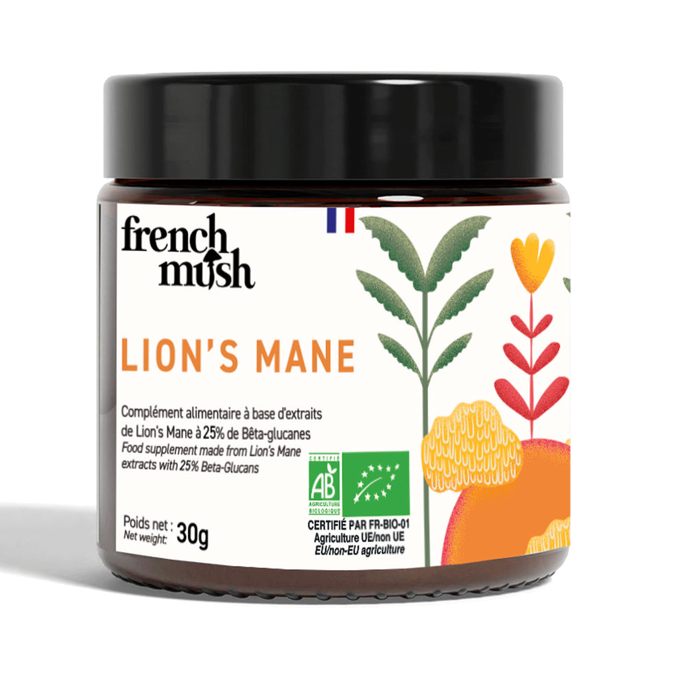 French Mush Lavlja griva prah 30g, dodatak prehrani