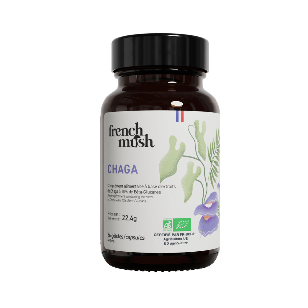 French Mush Chaga 56 kapsula, dodatak prehrani