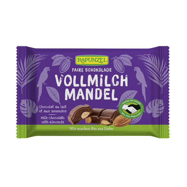 Biovega Mliječna čokolada s bademima 100 g