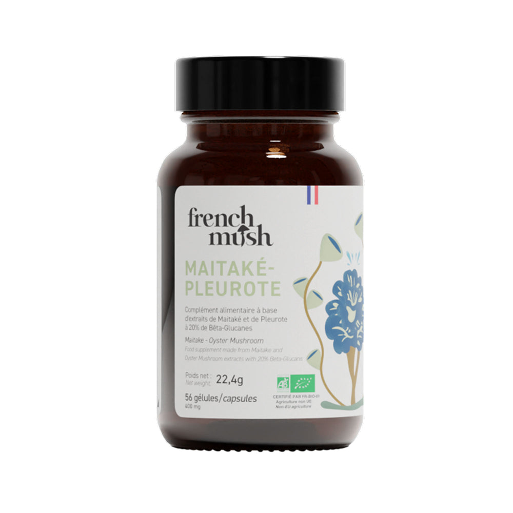 French Mush Maitake-bukovača kompleks 56 kapsula, dodatak prehrani