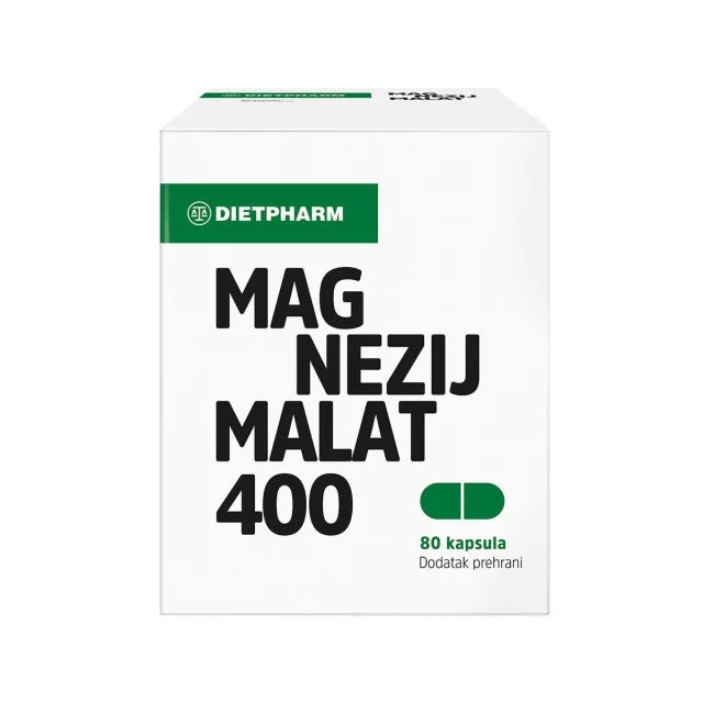 Dietpharm Magnezij Malat 400, 80 kapsula