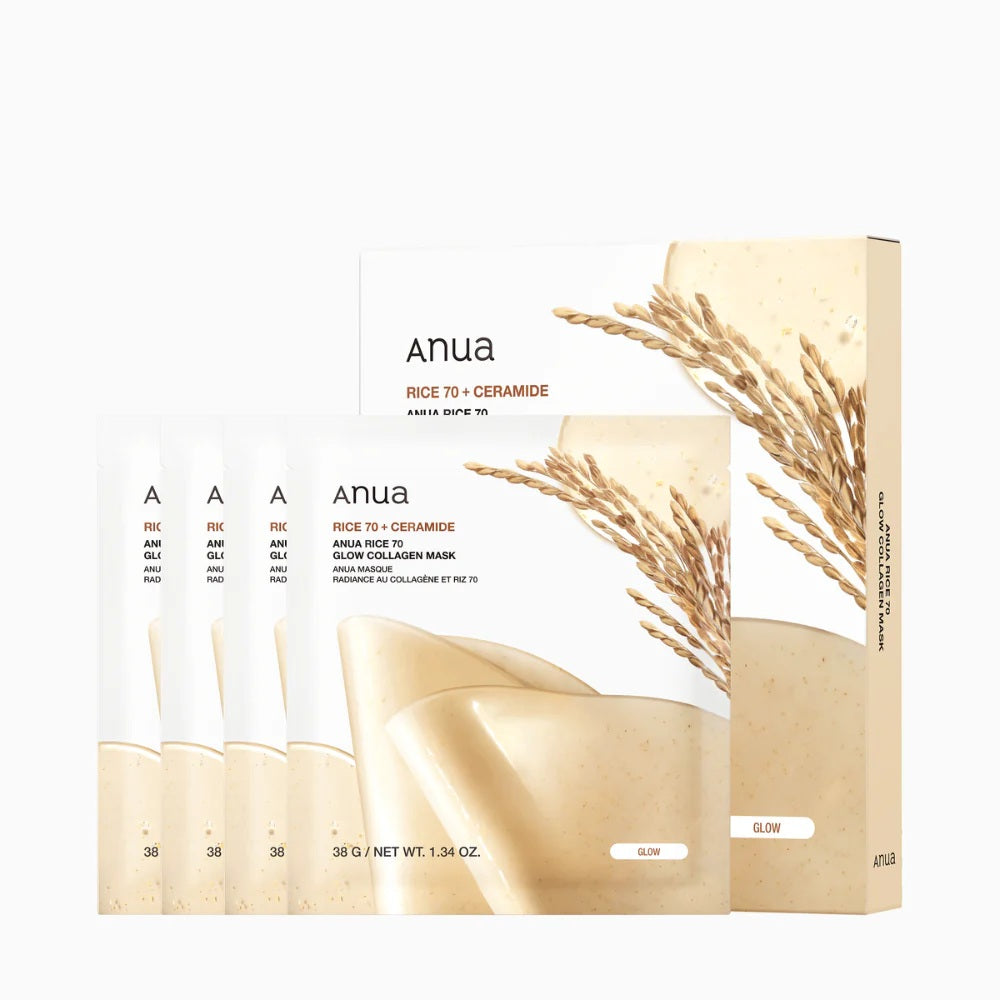 Anua Rice 70 Glow Collagen Mask 1 komad