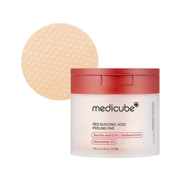 Medicube Red Succinic Acid Peeling Pad 155 g (70 blazinica)