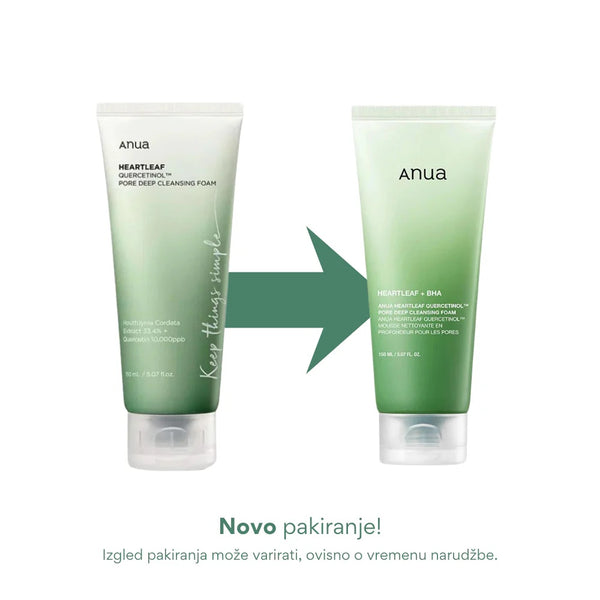 Anua Heartleaf Quercetinol™ Pore Deep Cleansing Foam 150 ml