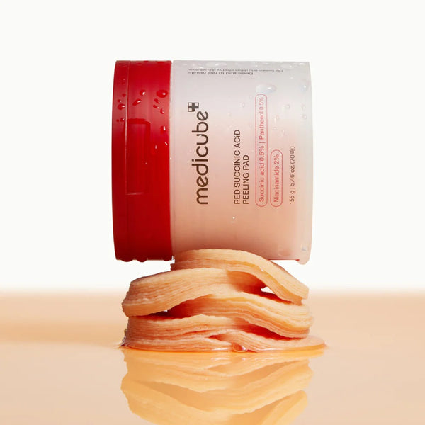 Medicube Red Succinic Acid Peeling Pad 155 g (70 blazinica)