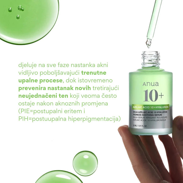 Anua Azelaic Acid 10 Hyaluron Redness Soothing Serum 30 ml