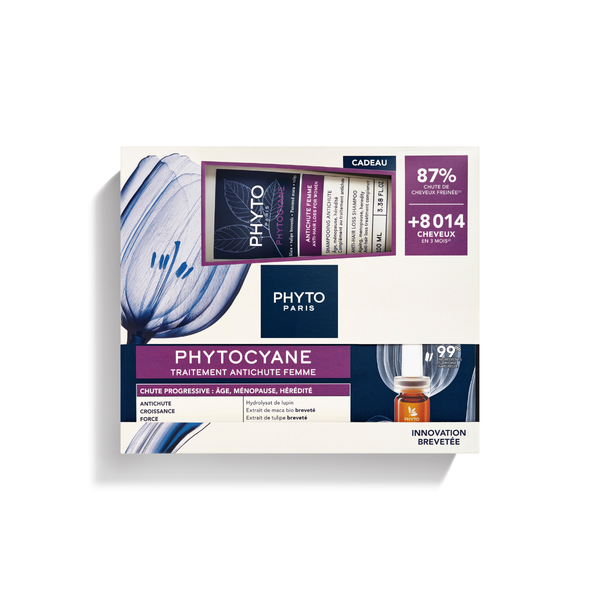 Phyto Phytocyane Set žene progresivni + šampon gratis
