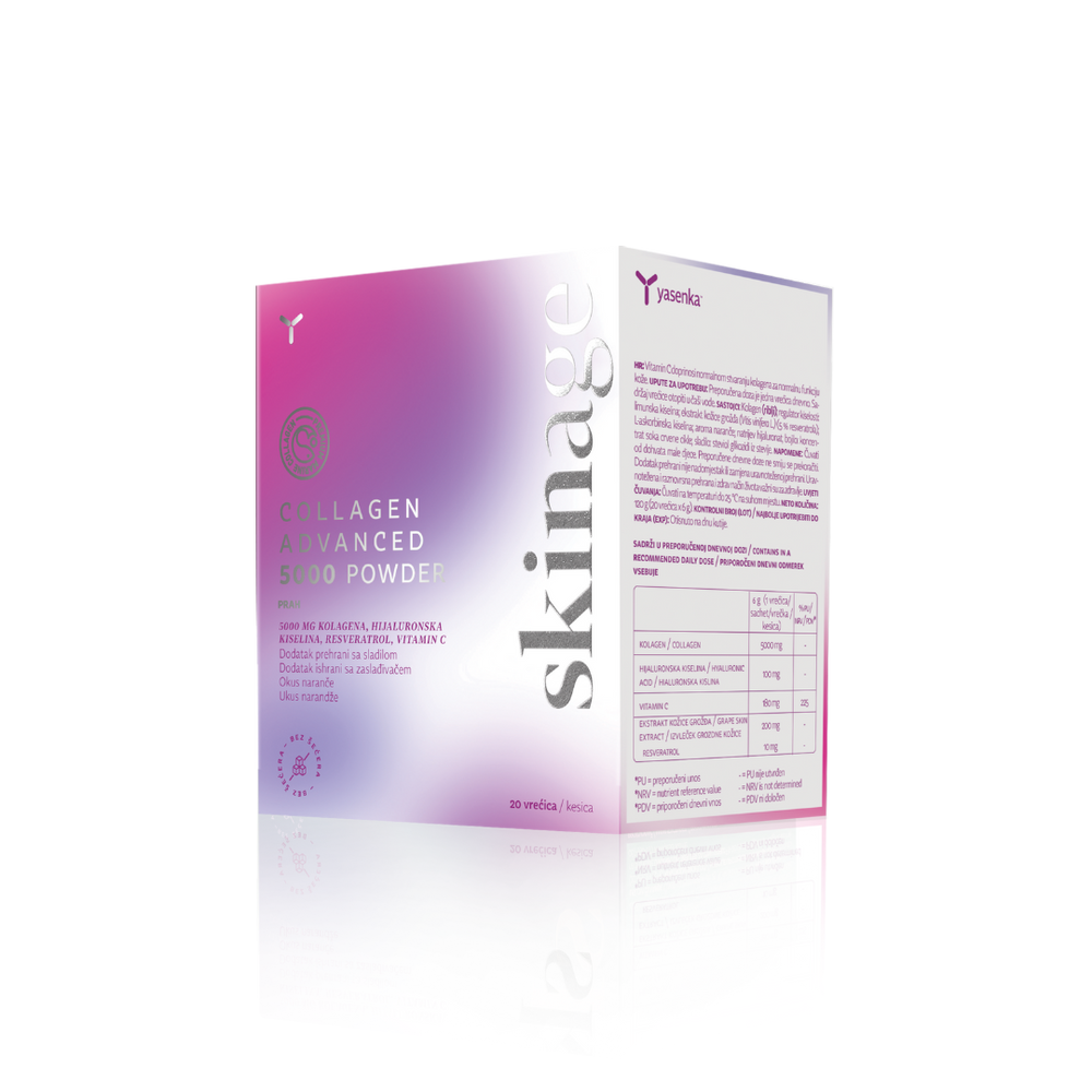 Yasenka Skinage COLLAGEN ADVANCED 5000, prah 20 vrećica
