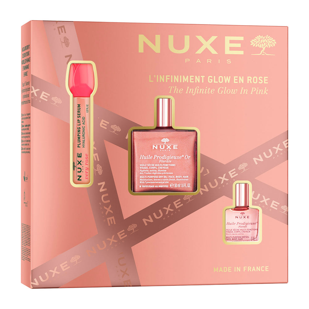 Nuxe Xmas Set Glow In Pink