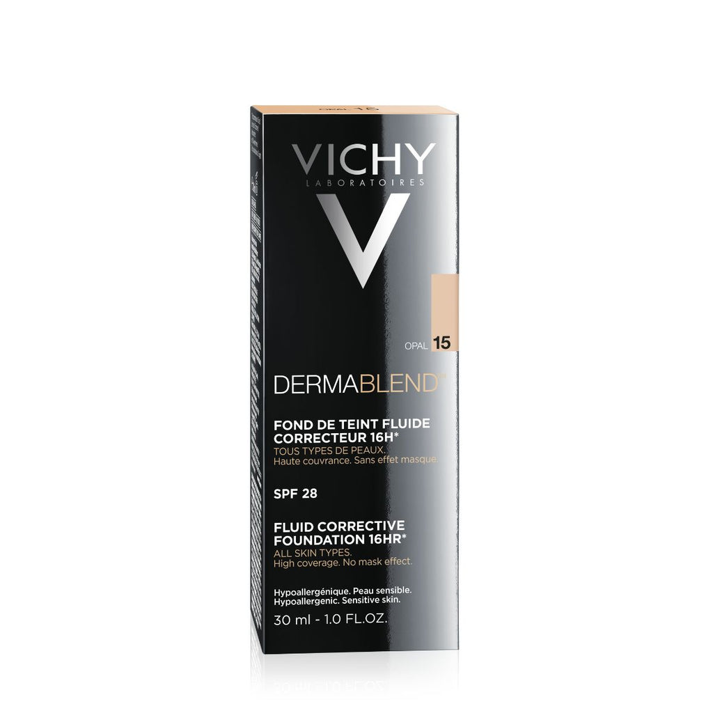 Vichy Dermablend korektivni tekući puder-nijansa 15 Opal 30 ml
