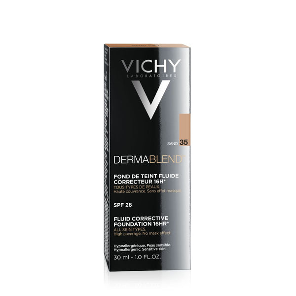 Vichy Dermablend korektivni tekući puder-nijansa 35 Sand 30 ml