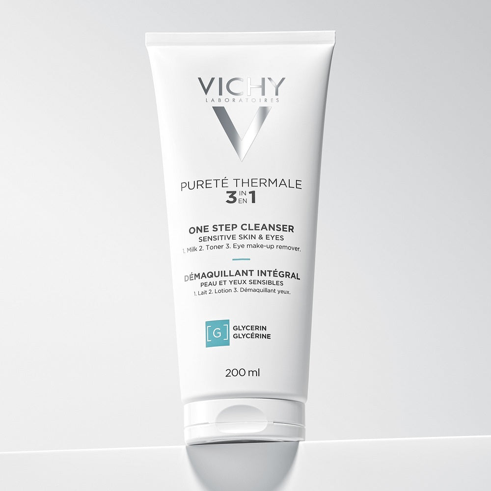 Vichy Pureté Thermale 3u1 krema za čišćenje lica, 200 ml