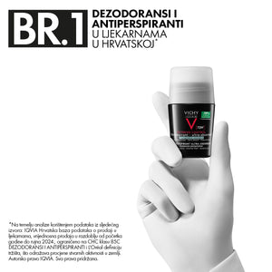 Vichy HOMME Antiperspirant deo roll-on za zaštitu od znojenja do 72h 50 ml