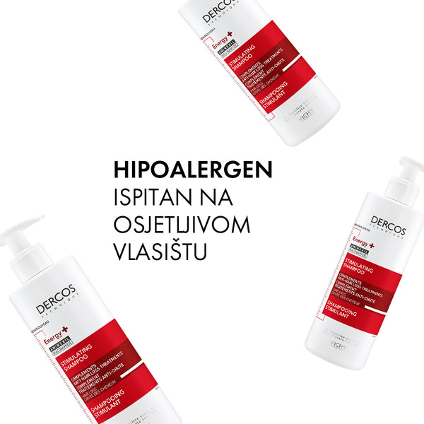 Vichy Dercos Energy+ stimulirajući šampon 400 ml