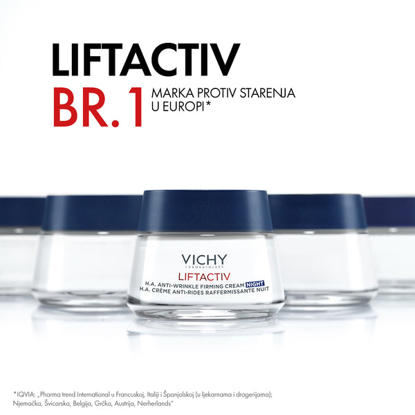 Vichy LIFTACTIV SUPREME Noćna njega protiv bora i za učvršćivanje kože 50 ml