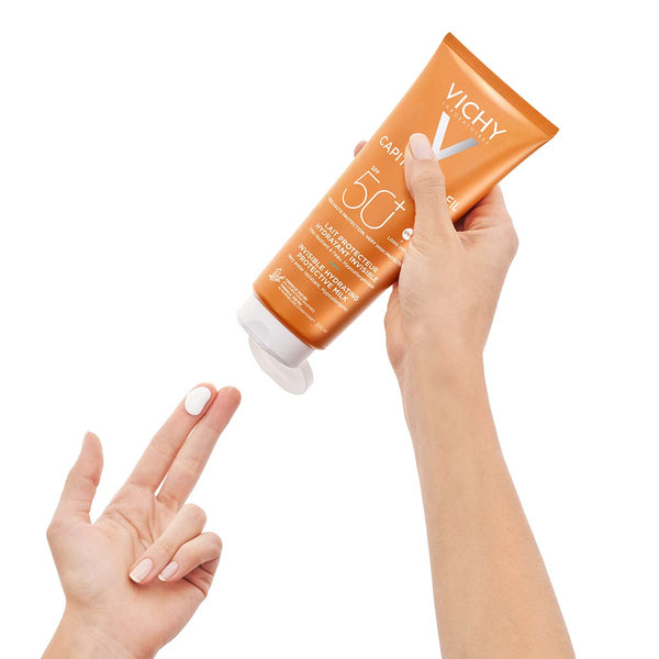Vichy CAPITAL SOLEIL Mlijeko za tijelo SPF50+ obiteljsko pakiranje 300 ml