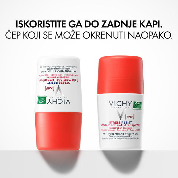 VICHY DÉODORANT Anti-stres roll-on dezodorans protiv prekomjernog znojenja do 72h 50 ml