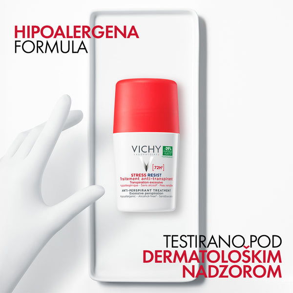 VICHY DÉODORANT Anti-stres roll-on dezodorans protiv prekomjernog znojenja do 72h 50 ml