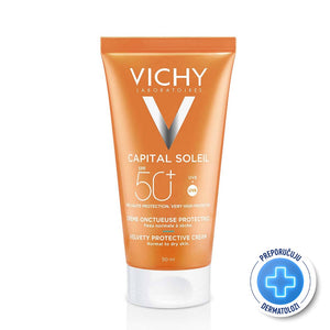 Vichy CAPITAL SOLEIL Baršunasta krema za ljepši izgled kože SPF50+ 50 ml