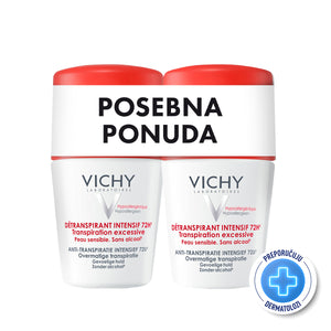 Vichy Deo Roll on stress resist za regulaciju prekomjernog znojenja 50 ml PROMO