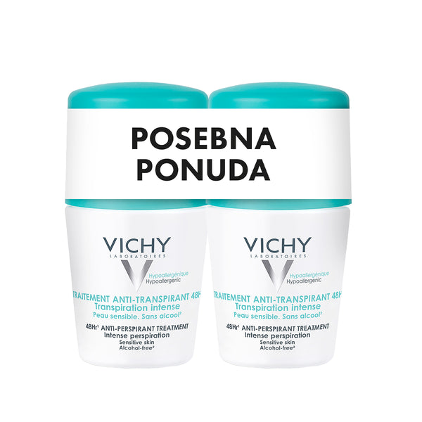 VICHY DÉODORANT Roll-on dezodorans protiv prekomjernog znojenja do 48h PROMO