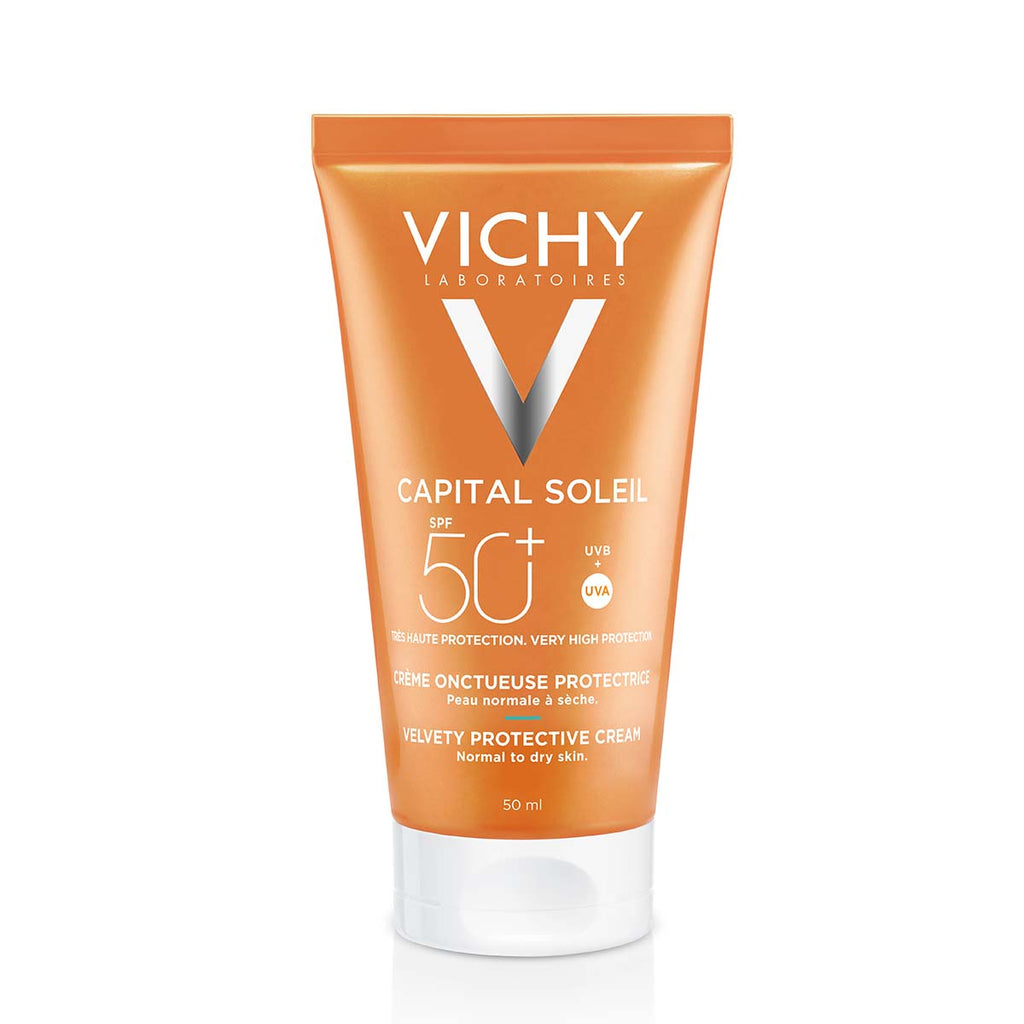 Vichy CAPITAL SOLEIL Baršunasta krema za ljepši izgled kože SPF50+ 50 ml