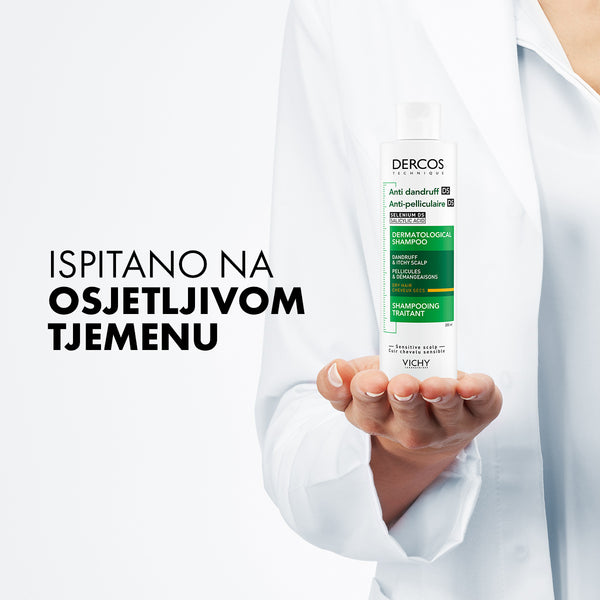 Vichy Dercos Šampon protiv prhuti za suhu kosu 200 ml