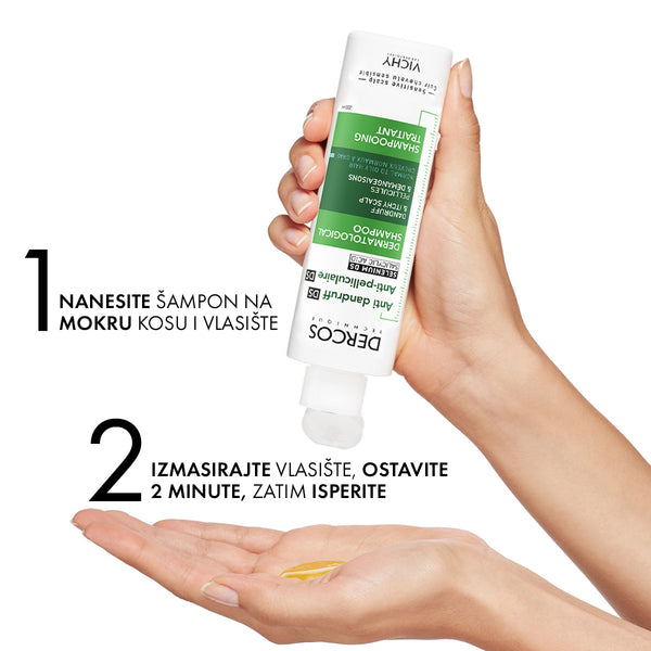Vichy Dercos šampon protiv prhuti za normalnu ili masnu kosu 200 ml