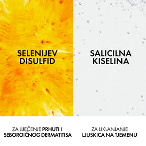 Vichy Dercos šampon protiv prhuti za normalnu ili masnu kosu 390 ml