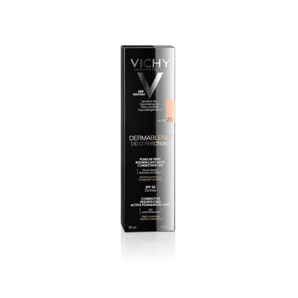 Vichy Dermablend 3D korektivni puder-nijansa 25 Nude 30 ml
