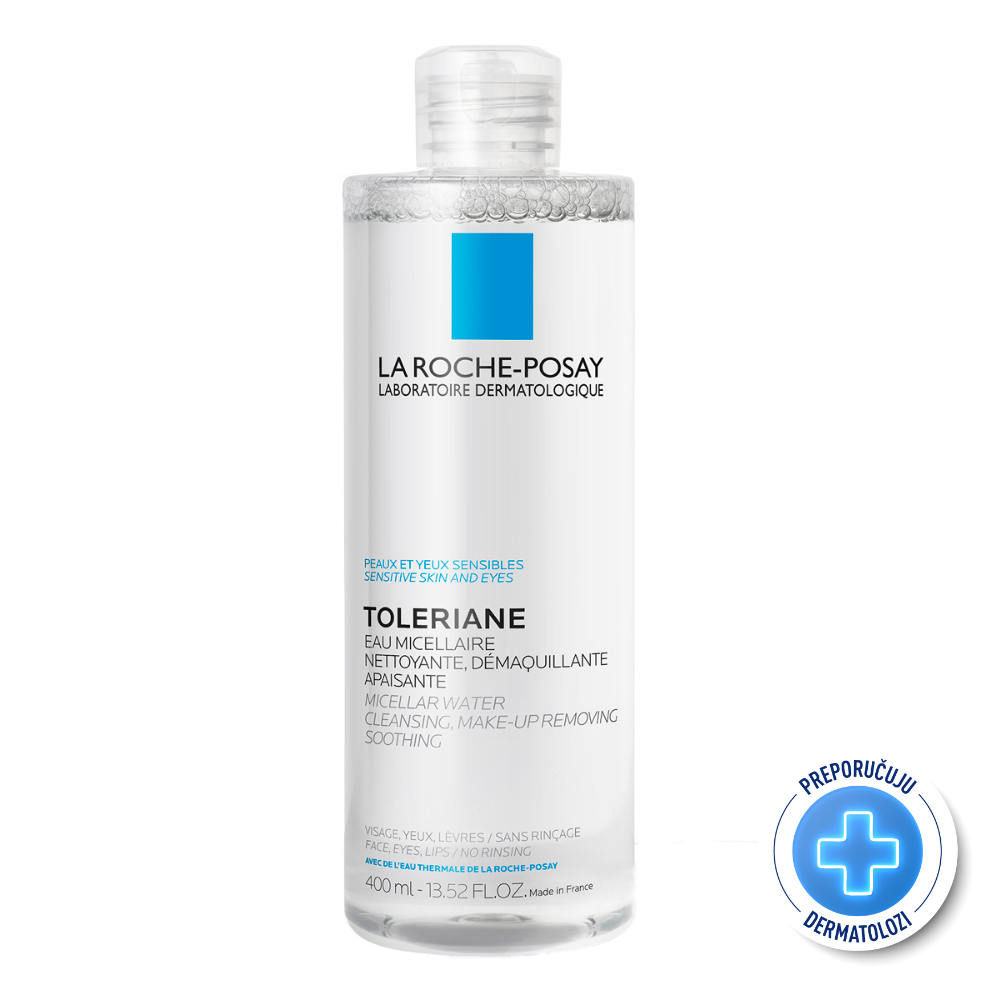 La Roche-Posay Toleriane Micelarna voda za osjetljivu kožu 400 ml