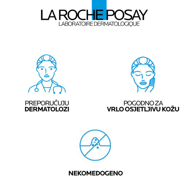 La Roche-Posay EFFACLAR Pjenušavi gel za čišćenje masne, osjetljive kože sklone aknama REFILL 400 ml