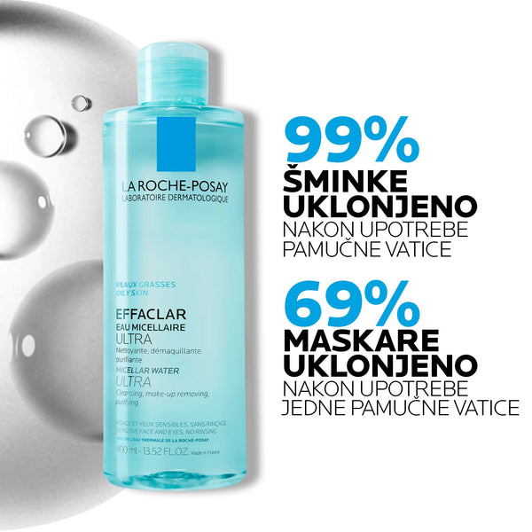 La Roche-Posay Effaclar Micelarna voda 400 ml