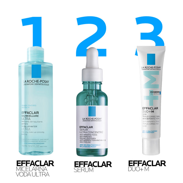 La Roche-Posay Effaclar Micelarna voda 400 ml