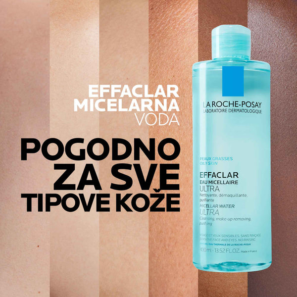 La Roche-Posay Effaclar Micelarna voda 400 ml