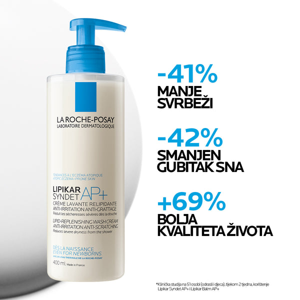 La Roche-Posay Lipikar Syndet AP+ 200 ml