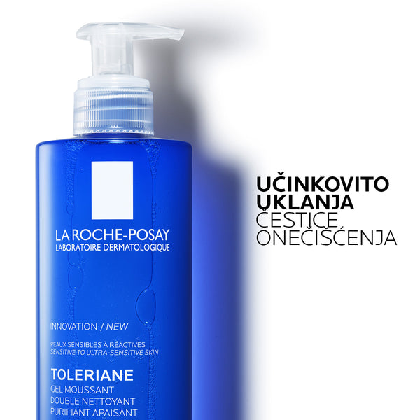 La Roche-Posay Toleriane pjenušavi gel za pranje lica 400 ml