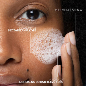 La Roche-Posay Toleriane pjenušavi gel za pranje lica 400 ml